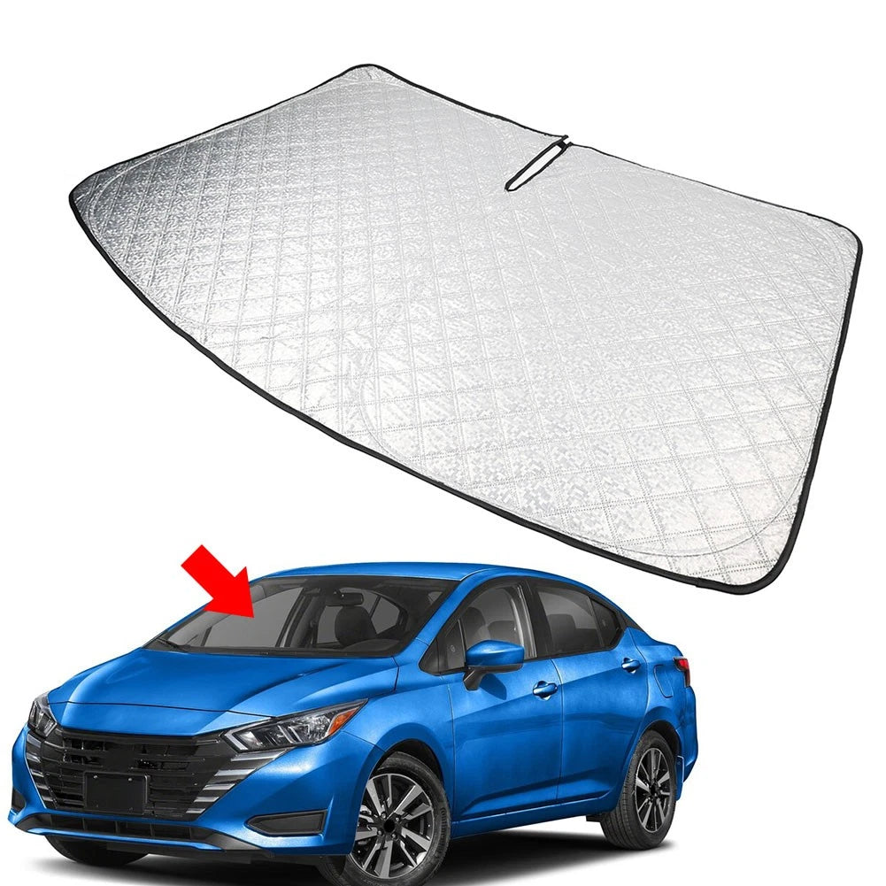 Foldable Windshield Sun Shade for Nissan Versa (2020–2024)