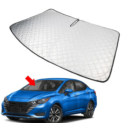 Foldable Windshield Sun Shade for Nissan Versa (2020–2024)