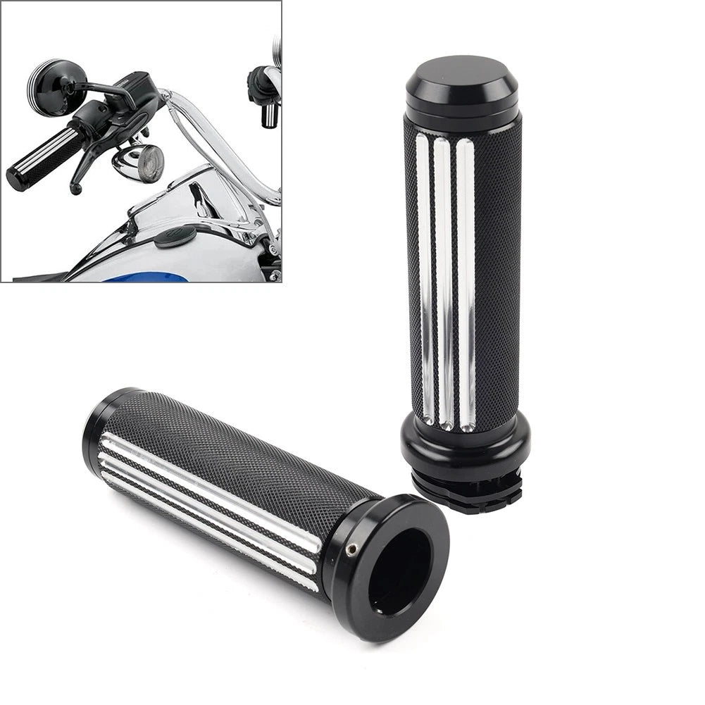 1" Handlebar Hand Grips for Harley Heritage Softail Dyna