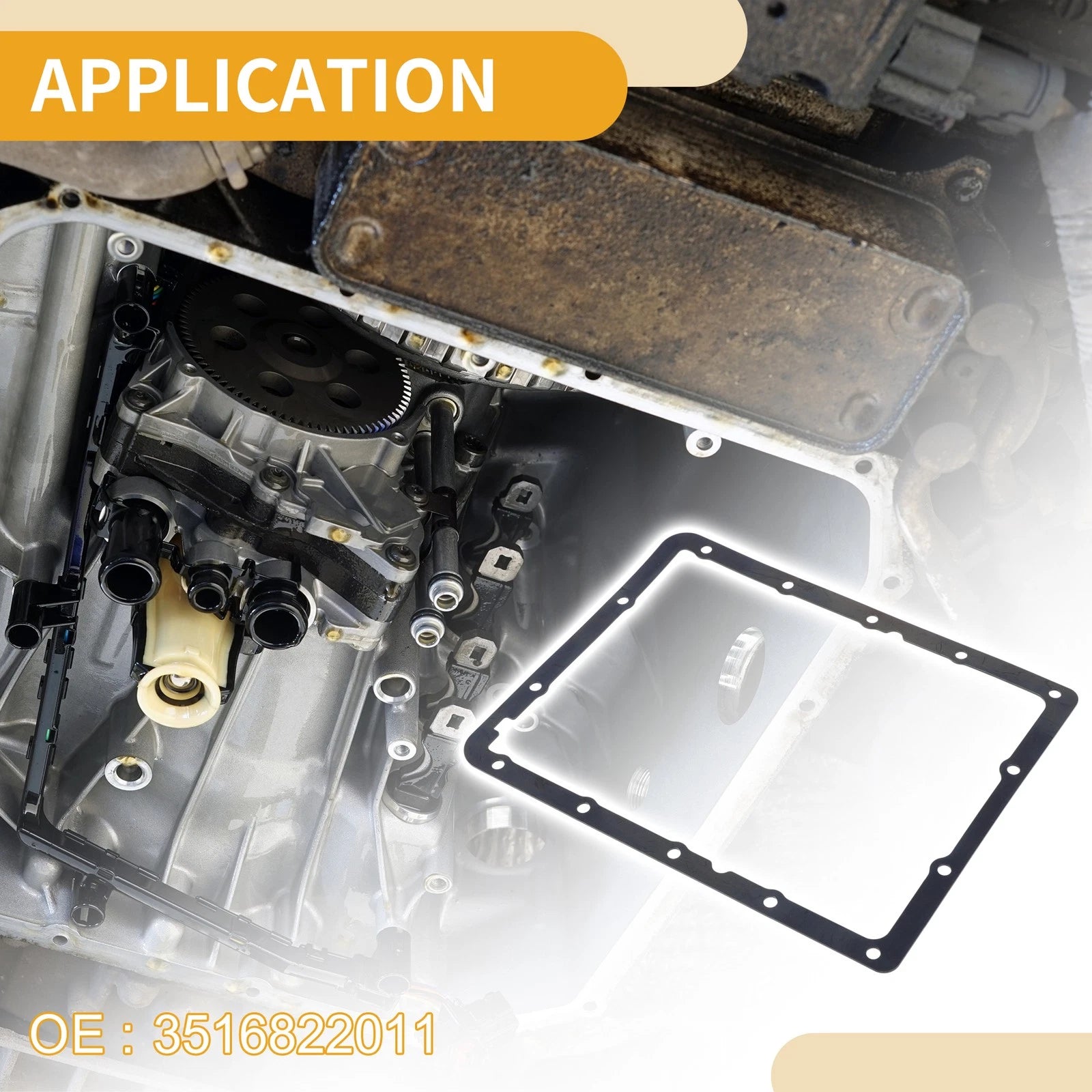 Transmission Filter Oil Pan Gasket Replacement for Toyota 4Runner (1984–1995)