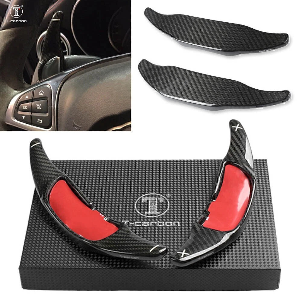 Steering Wheel Shift Paddle Extension for Benz A45 C63 E63 S65 CLA45 New