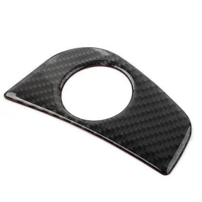 Carbon Fiber Ignition Switch Start Button Frame Trim for Subaru Forester (2013–2018)