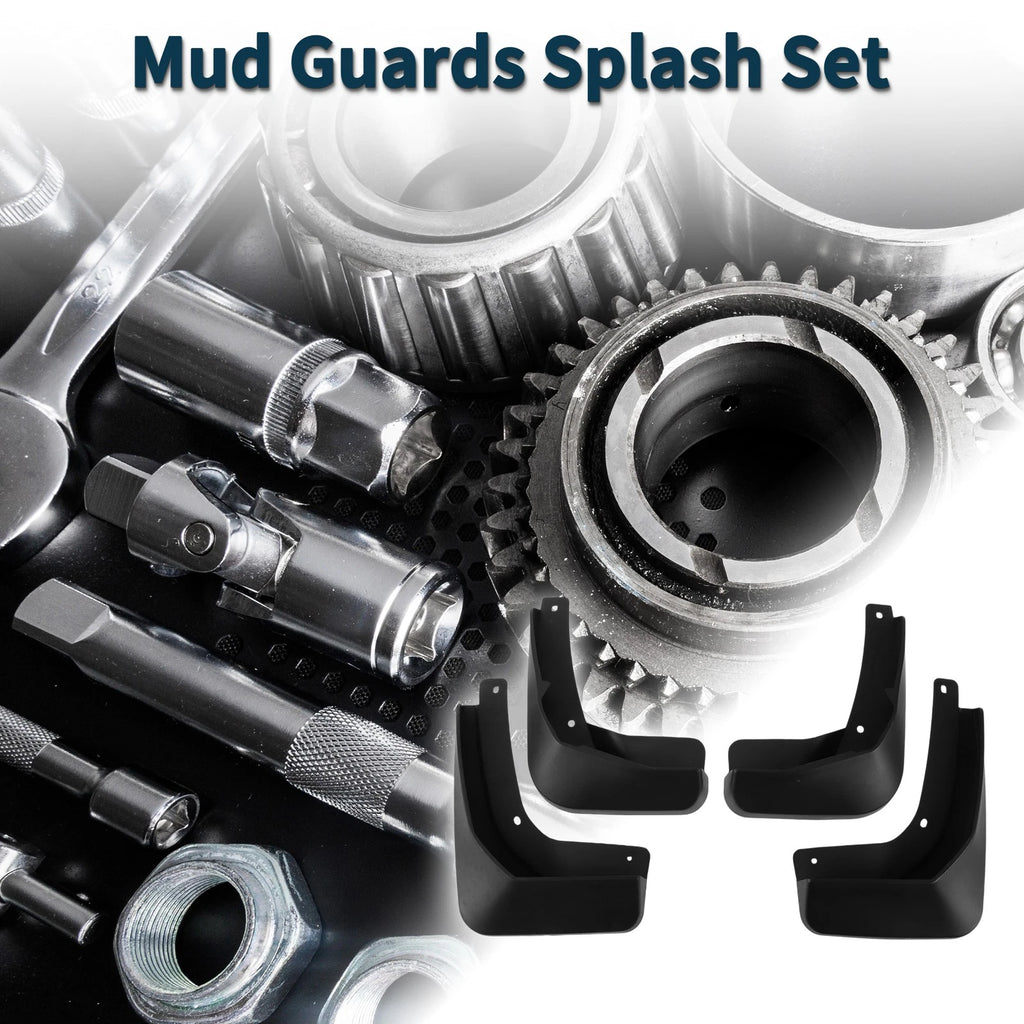 Mud Flaps Splash Guards 1 Set for Volkswagen Golf Sportsvan (2016–2018)