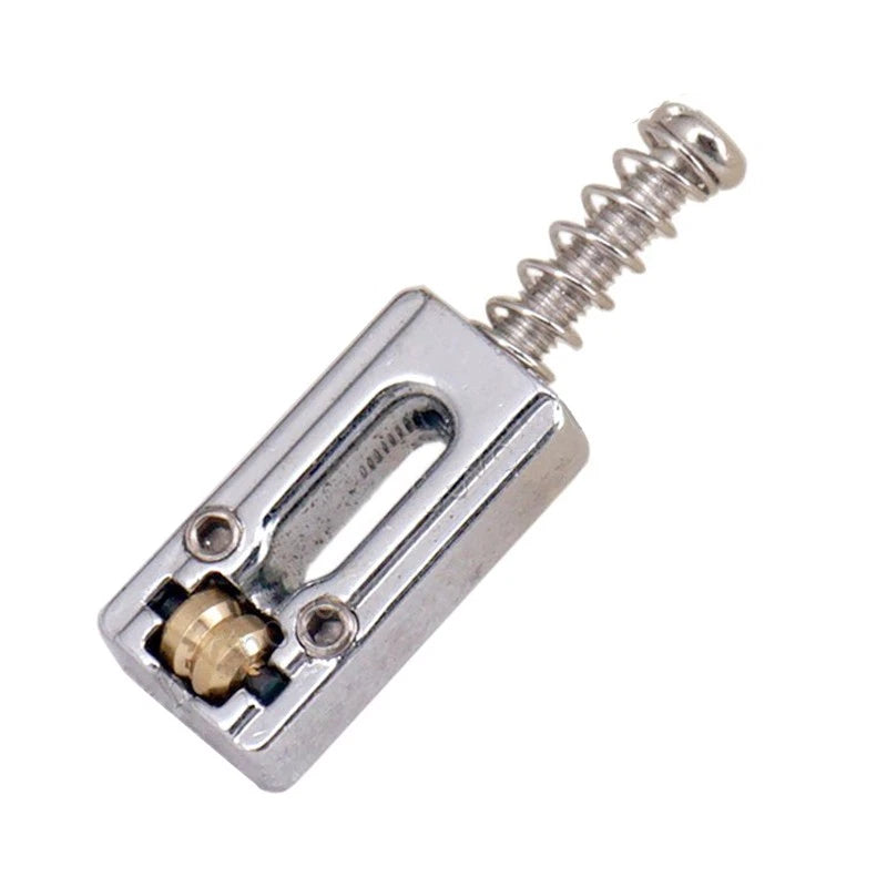 6-Pack Metal Roller Guitar Saddle Bridge String Saddles for E-Guitar H