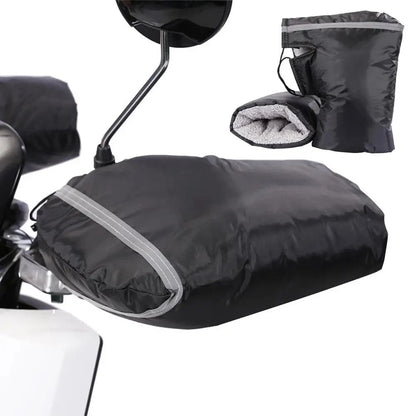 Handlebar Mittens for Motorcycle (Winter, Windproof)
