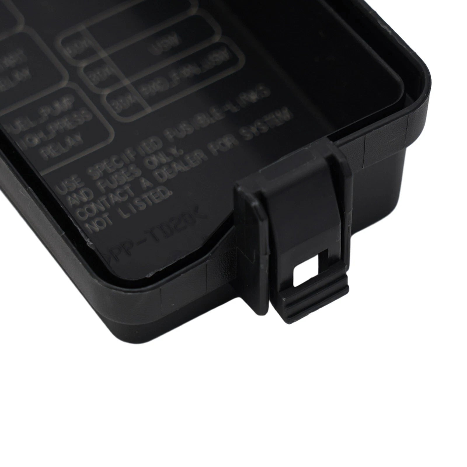 Fuse Box Cover for Nissan (Plug-and-Play, Black)