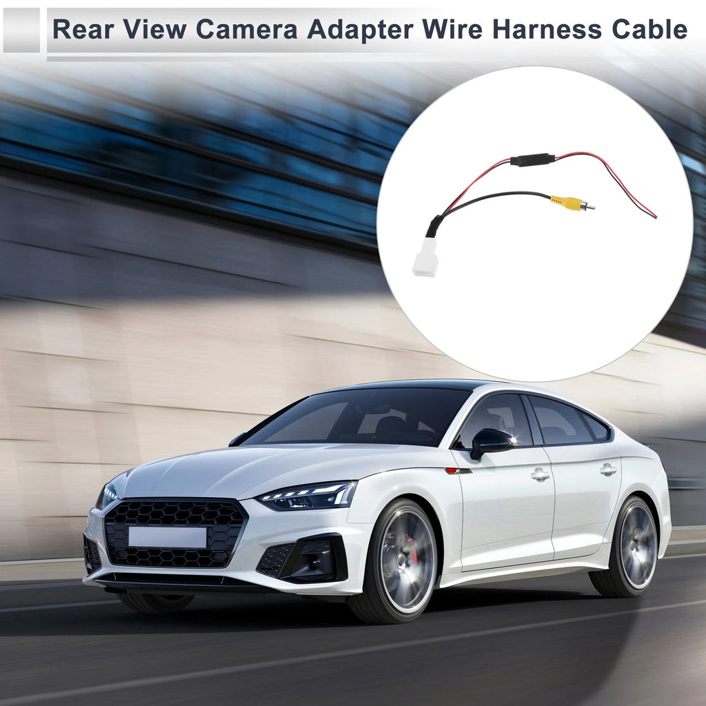 Rear View Camera Adapter Wire Harness for Toyota 86 (2016–2018) RCA 4 Pin