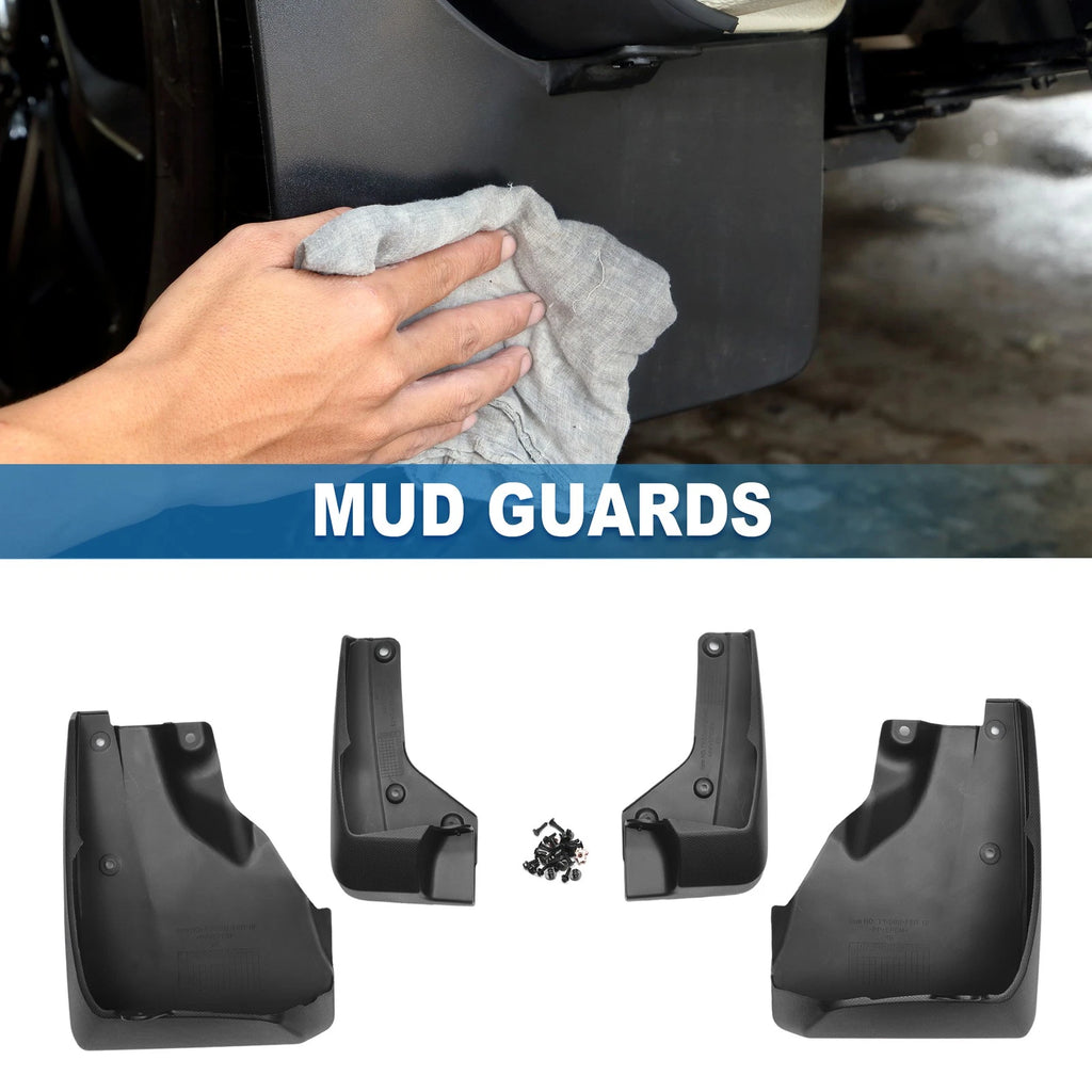 Mud Flaps Splash Guards Front Set for Subaru Forester (2019–2021)