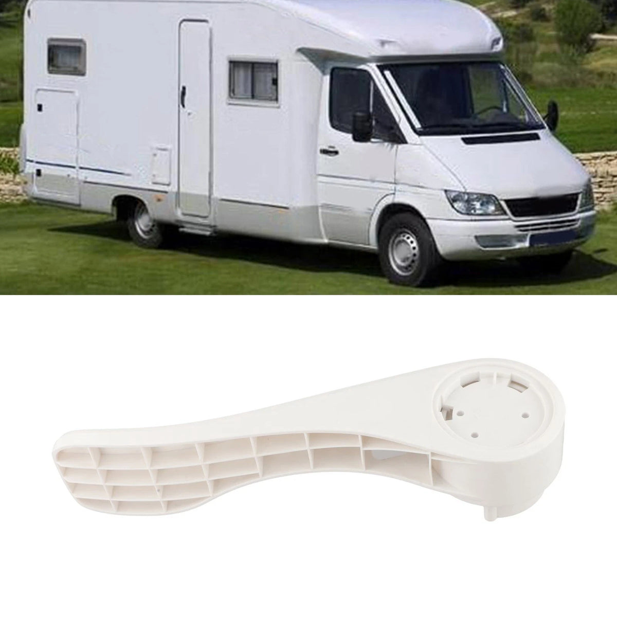 Ergonomic Foot Pedal for RV Toilet Direct Flush System with Easy Installation