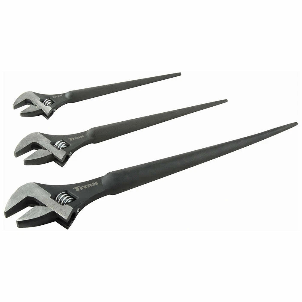 3 pc Adjustable Spud Wrench Set for Titan 223