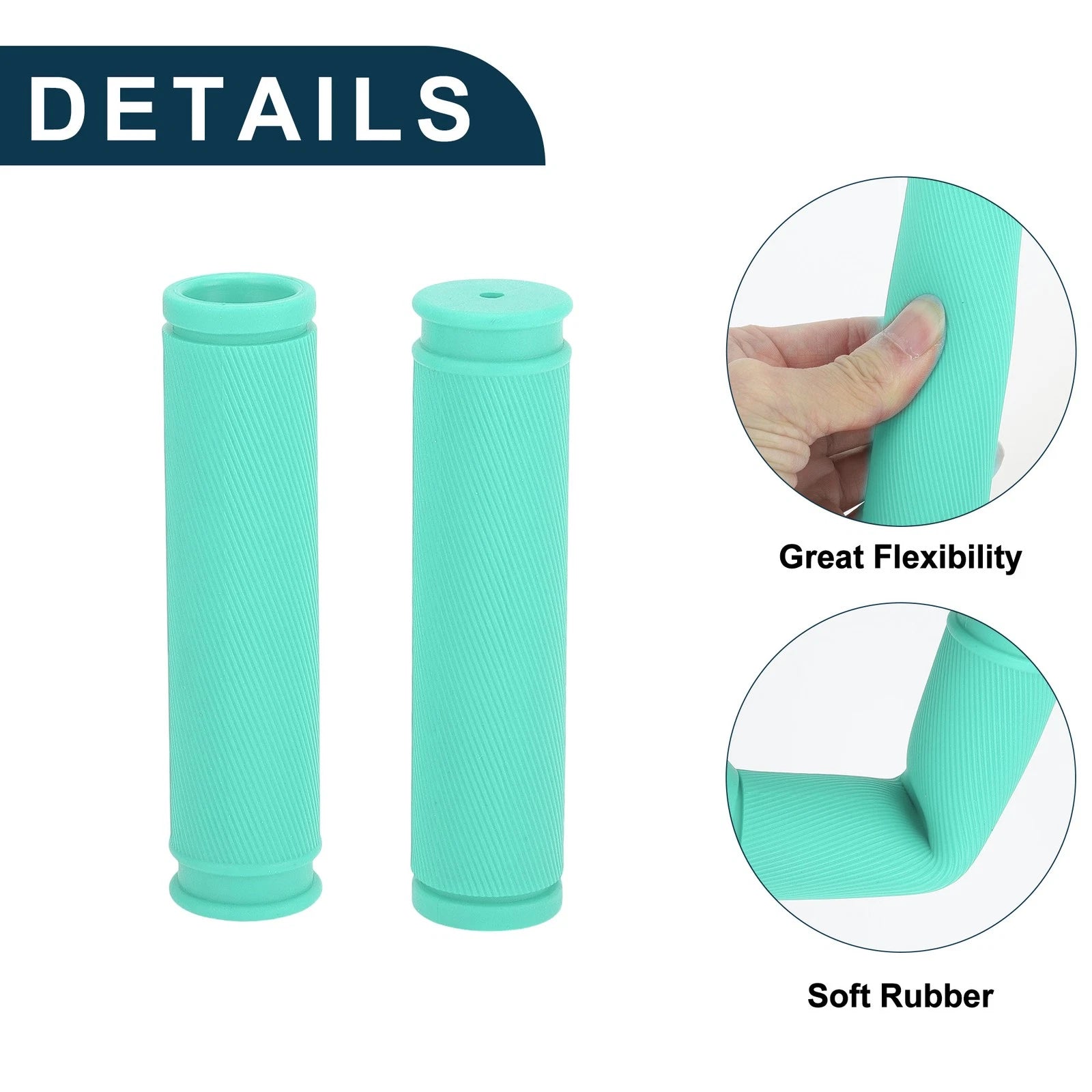Handlebar Grip Cover 125mm Non-Slip for Universal Bicycle Cycling 1 Pair