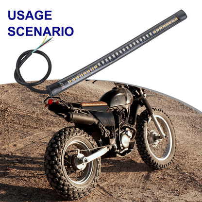 48LED Light Strip for Motorcycle Turn Signal