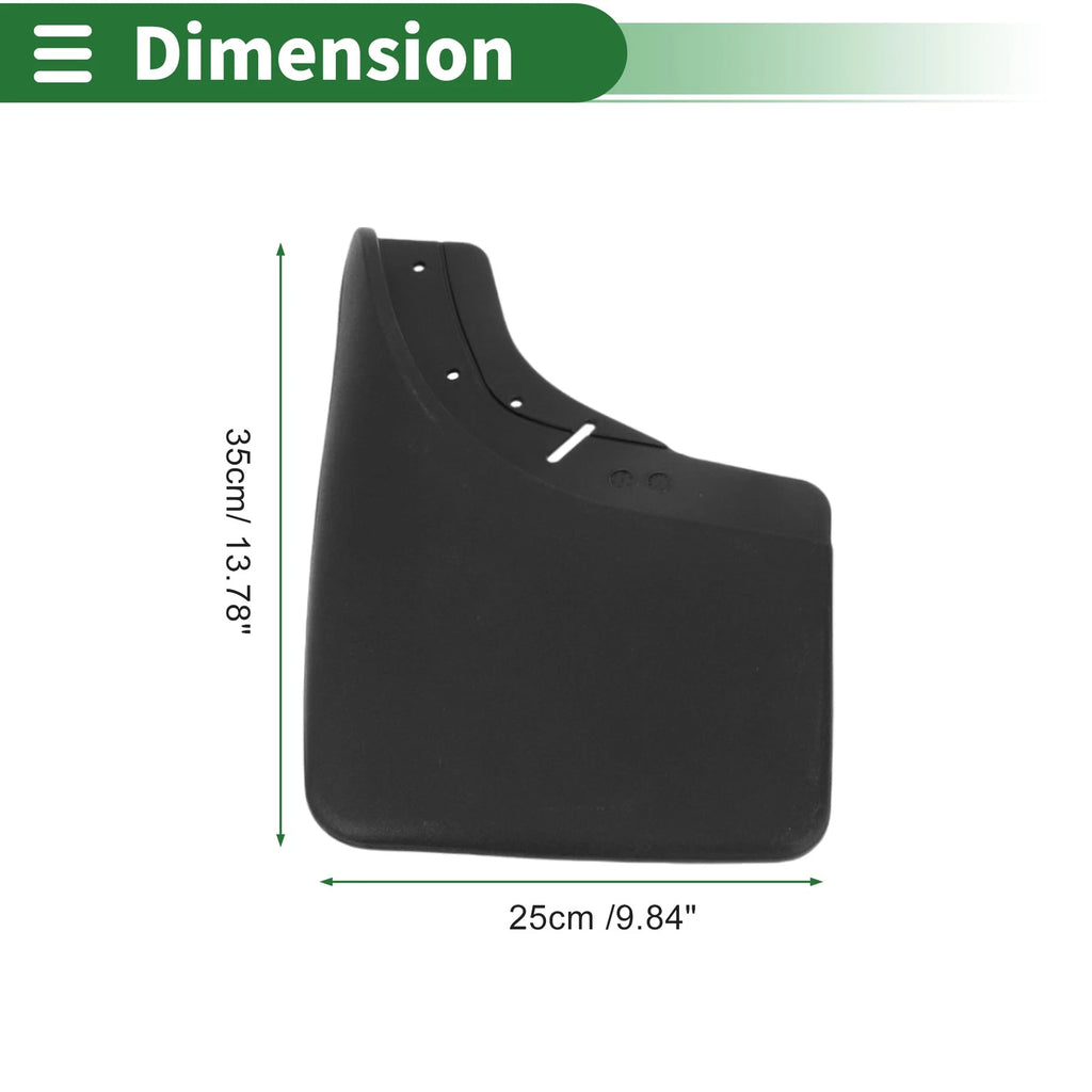 Mud Flaps Splash Guards for Chevrolet GMC C K Pickup (1988–1998)