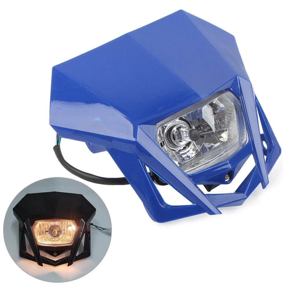 H4 Headlight Fairing for Kawasaki KLX, Yamaha (12V)