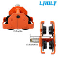 Hand Trolley for I-Beam Flange Width 65-190mm (2200lbs/1t)