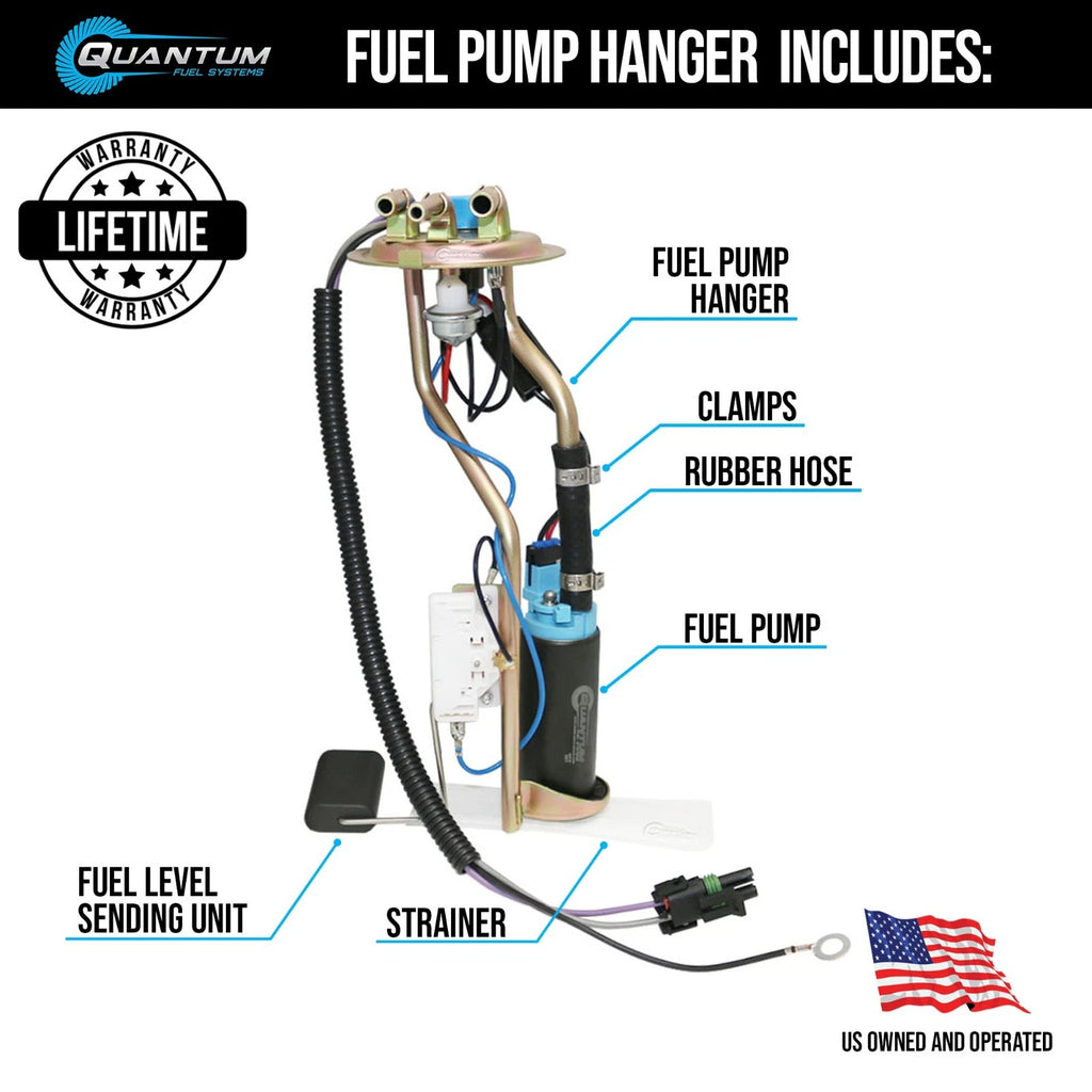 155LPH Barb Fitting Hanger + Send Unit for Chevy GMC Squarebody (1973–1991)