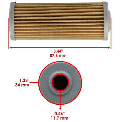 2pcs Fuel Filter for 2653A 2653B Tractor Models