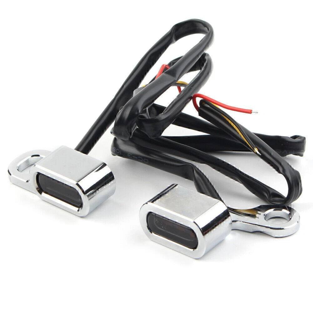 LED Turn Signal Indicator Amber Light Blinker Kit for Mini