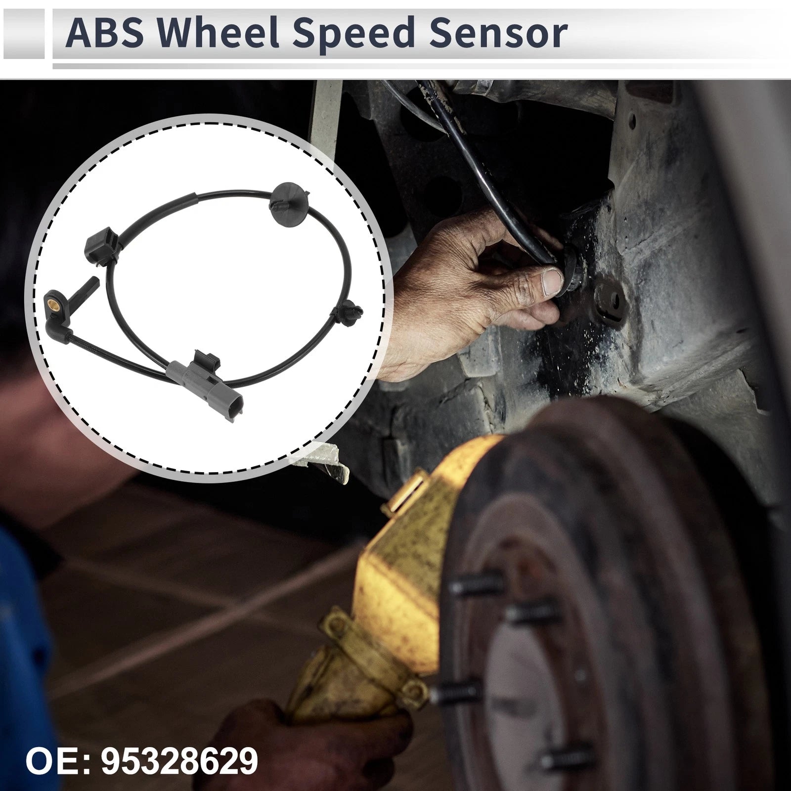 ABS Wheel Speed Sensor Replacement Rear Left for Chevrolet Trax (2015–2022)