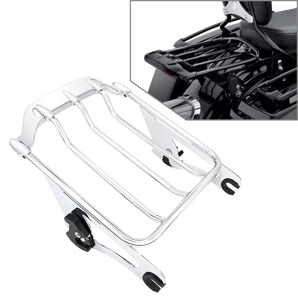 Detachable Luggage Rack for Harley Electra Glide, Street Glide, Road King (2009–2024)
