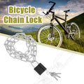 Security Bike Chain Bicycle Lock for Motorbike Padlock (3.28 ft) (—)