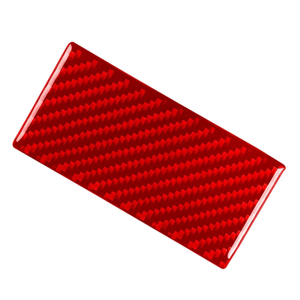 Carbon Fiber Red Driver Door Storage Panel Trim For BMW 3 Series E36 1994-1996