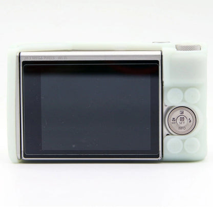 Silicone Cover with 2 Tempered Glass Protectors for Canon SX740