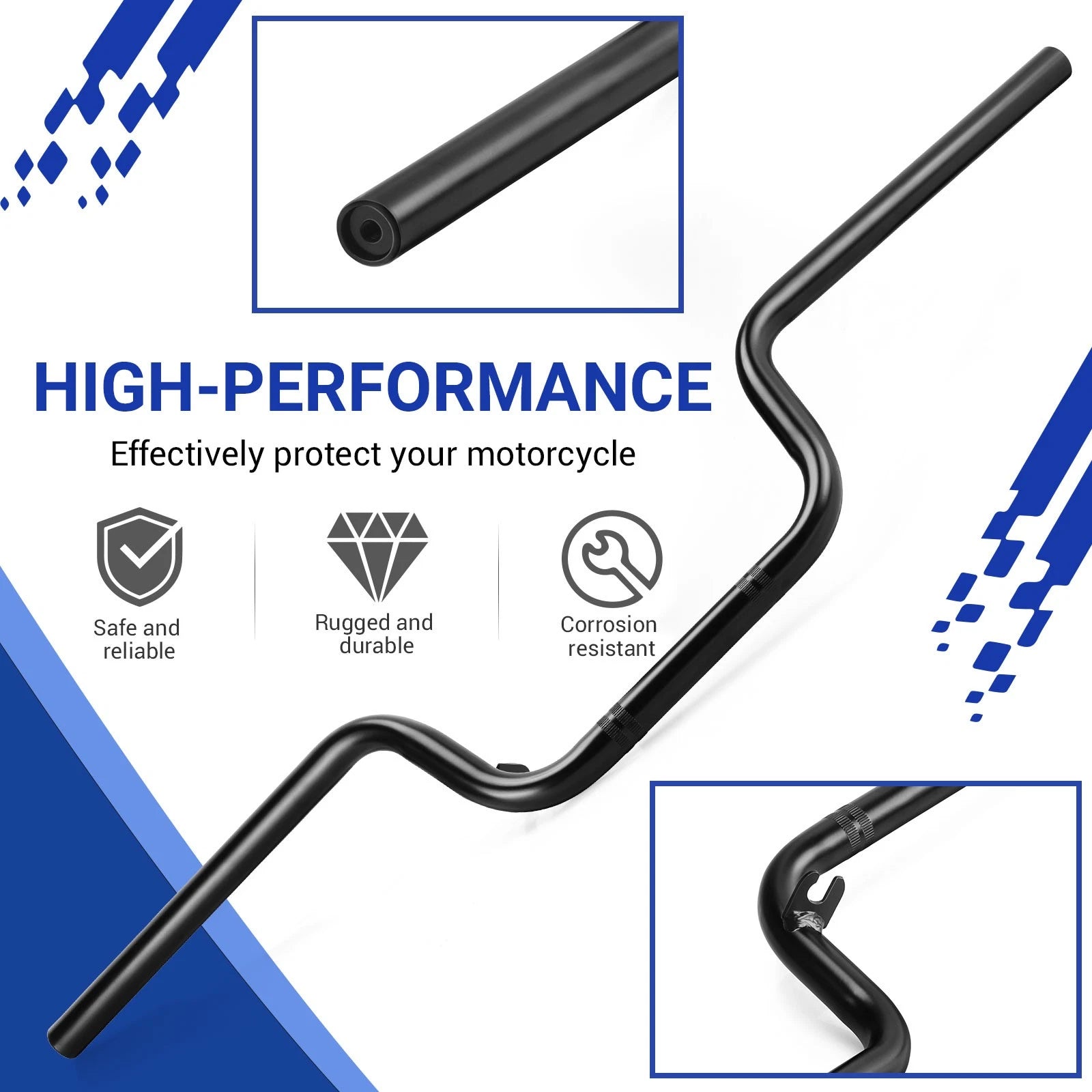 Handlebar for Honda ATV Fourtrax 300 TRX300 TRX300FW (1988–2000) 53100-HC5-970