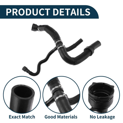 Radiator Hose for Jeep Compass (2017–2022) No. 68380330AA, Heater Hose