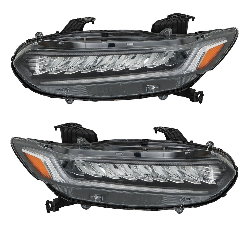 LED Headlights Assembly for Honda Accord (2018–2021) Left+Right Side