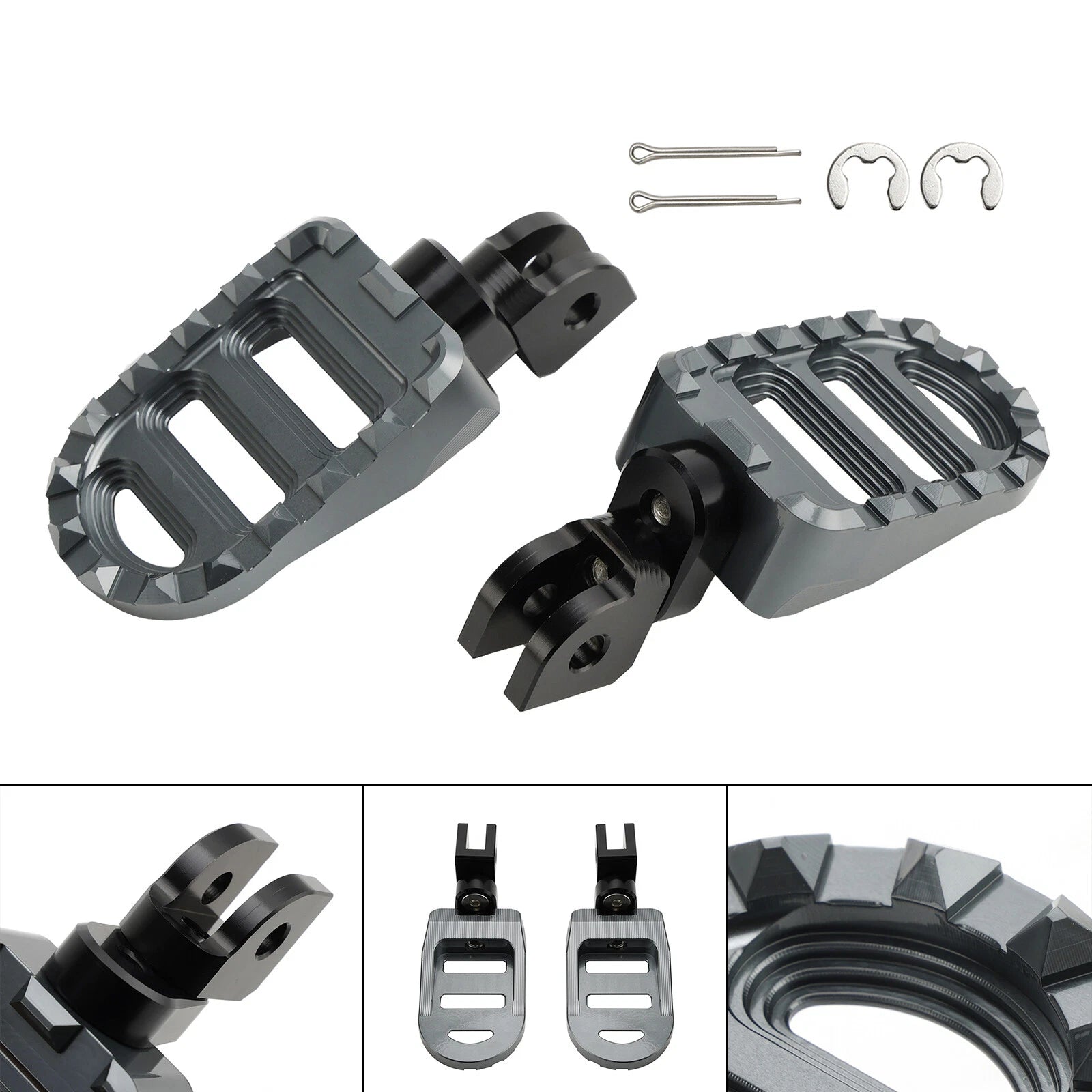 Front Footrests Foot Pegs for Rebel 1100 CM1100 CMX 1100 DCT/MT (2021–2023)