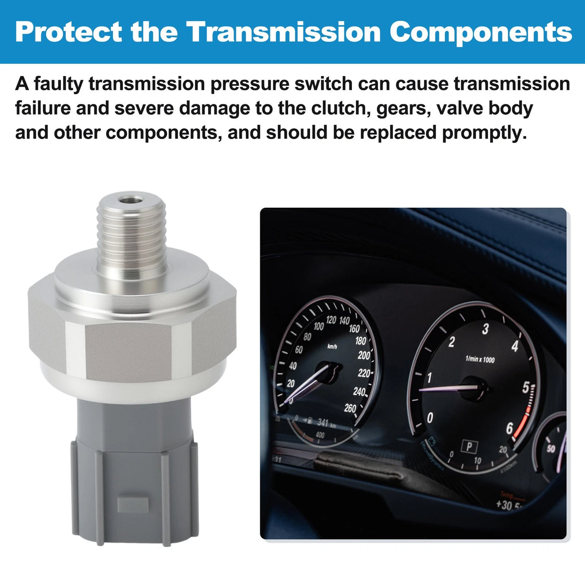 Transmission Pressure Sensor Switch No.926-428 for Honda Accord Civic CR-V