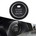 Black Engine Start Push Button Cover Ring Trim for Mazda 3 2014–2019, 6 2013–2019, CX-5 2013–2016