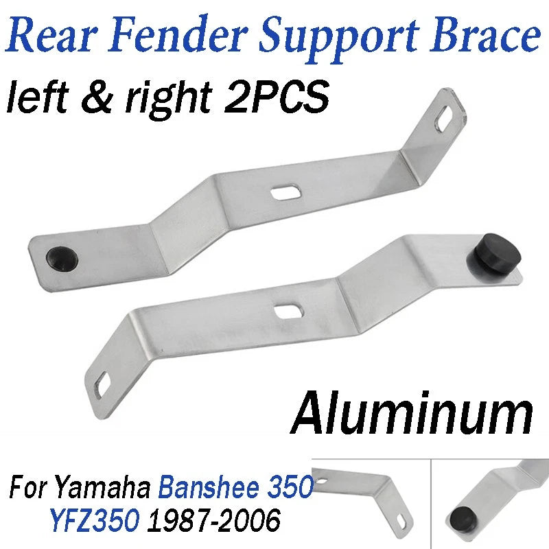 Rear Fender Brace Brackets for Yamaha Banshee 350 YFZ350 (1987–2006)