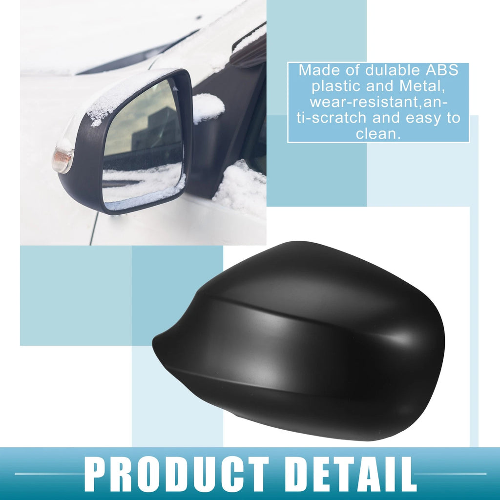 Rearview Mirror Cover Cap Pair Replacement for BMW 1 Series E81 (2005–2009)