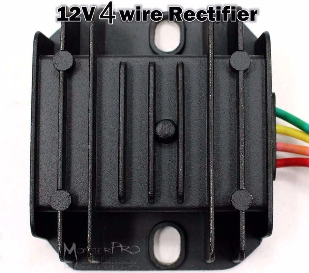 4 Pin Rectifier Voltage Regulator for 150cc-250cc Dirt Quad Buggy Scooter