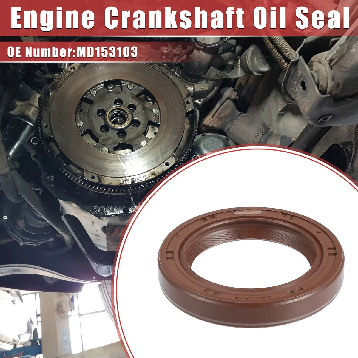 Crankshaft Oil Seal for Mitsubishi Eclipse and Lancer (1990–2012)