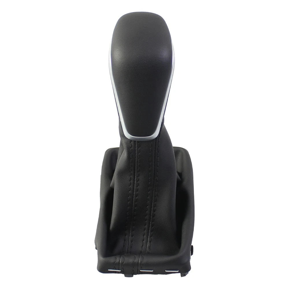 Gear Shift Knob Assembly Black Leather for Audi A6 A7 (2016–2018)