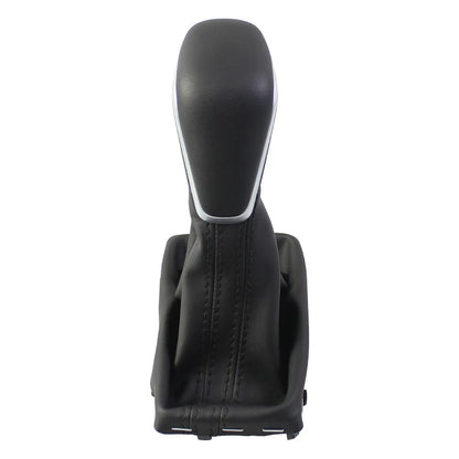 Gear Shift Knob Assembly Black Leather for Audi A6 A7 (2016–2018)