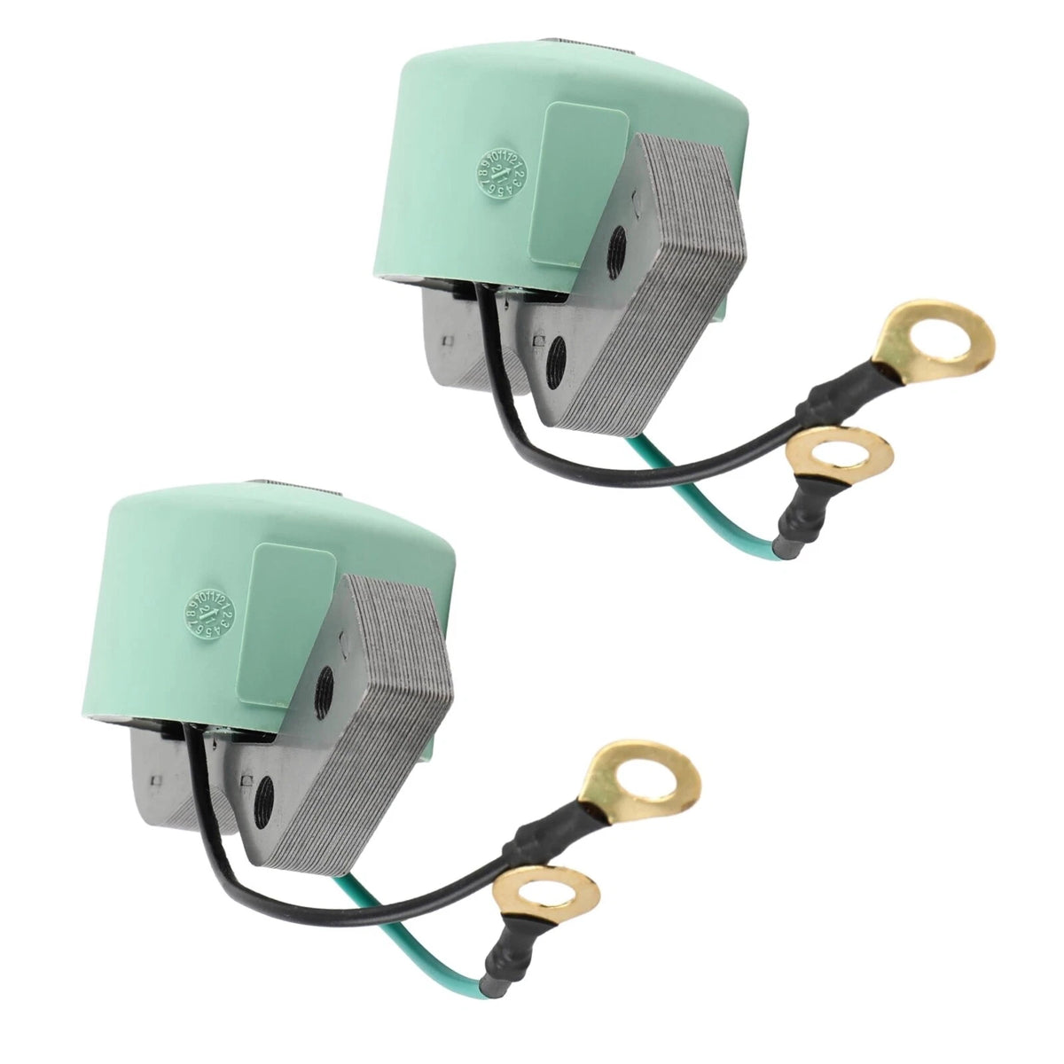 2X Ignition Coil for Johnson Evinrude 2-40HP Engines (580416, 582995, 584477, 18-5181)