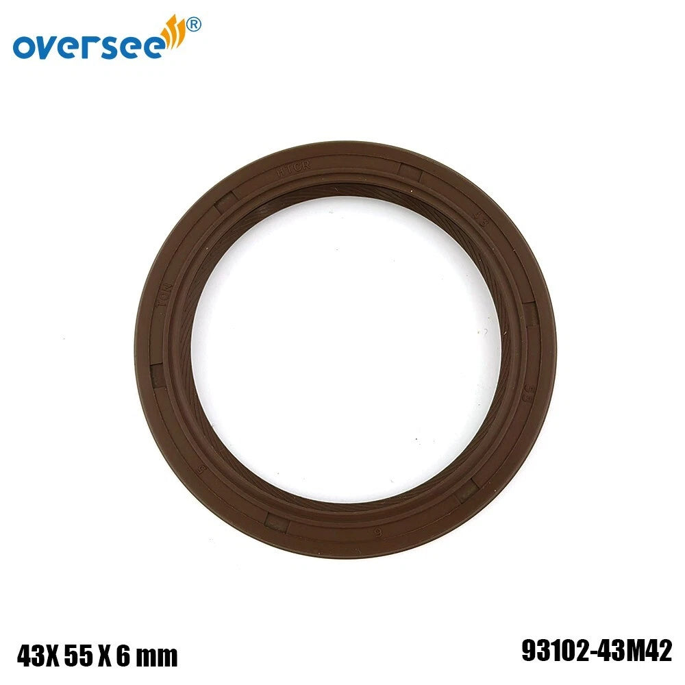 Oil Seal 93102-43M42 for Yamaha Outboard F 25-60HP (4-Stroke)