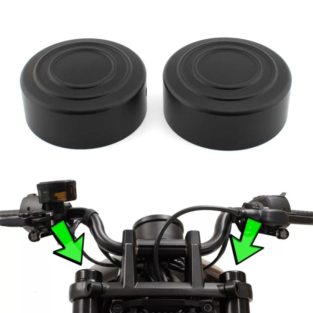 Upper Fork Stem Nut Cap Covers for Harley Sportster S 1250 (2021–2023)