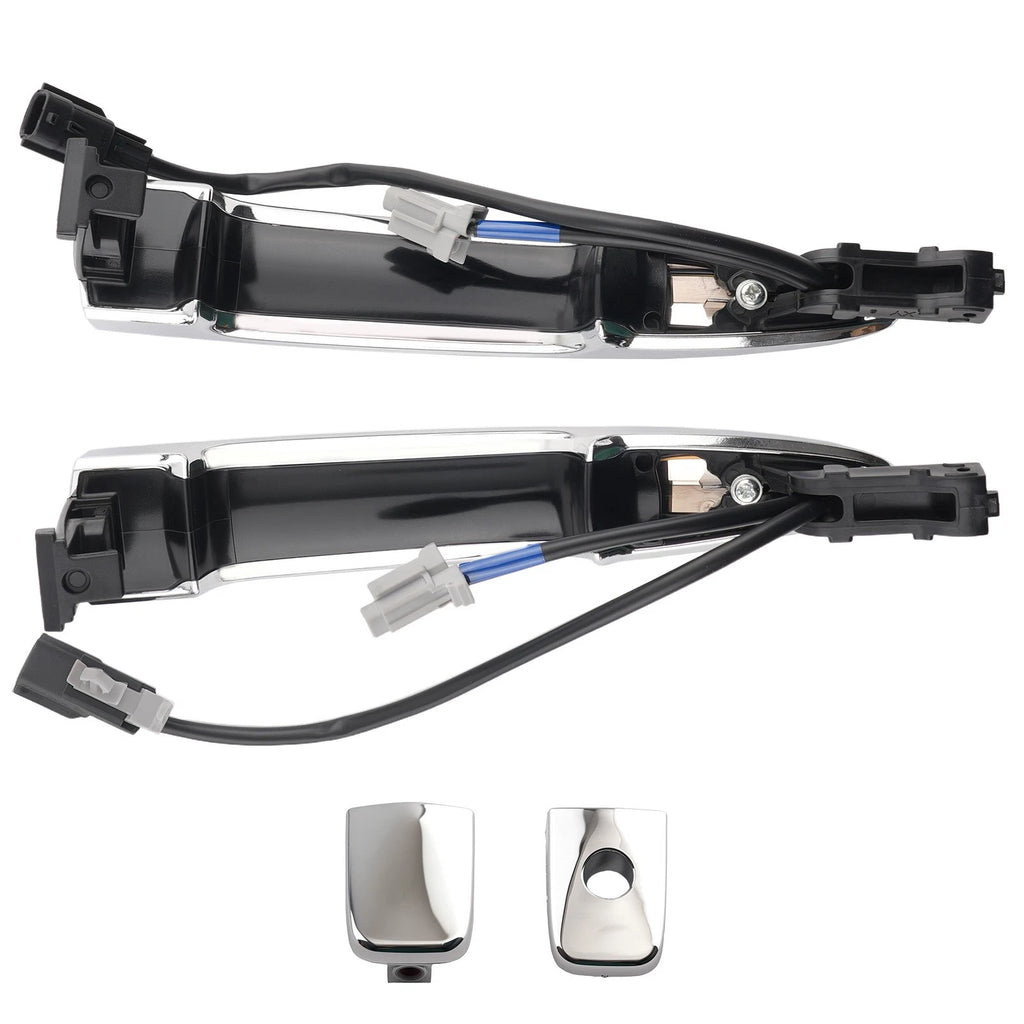 Front Door Handle for Nissan Maxima (2009–2014) 806469N00A Silver Plastic