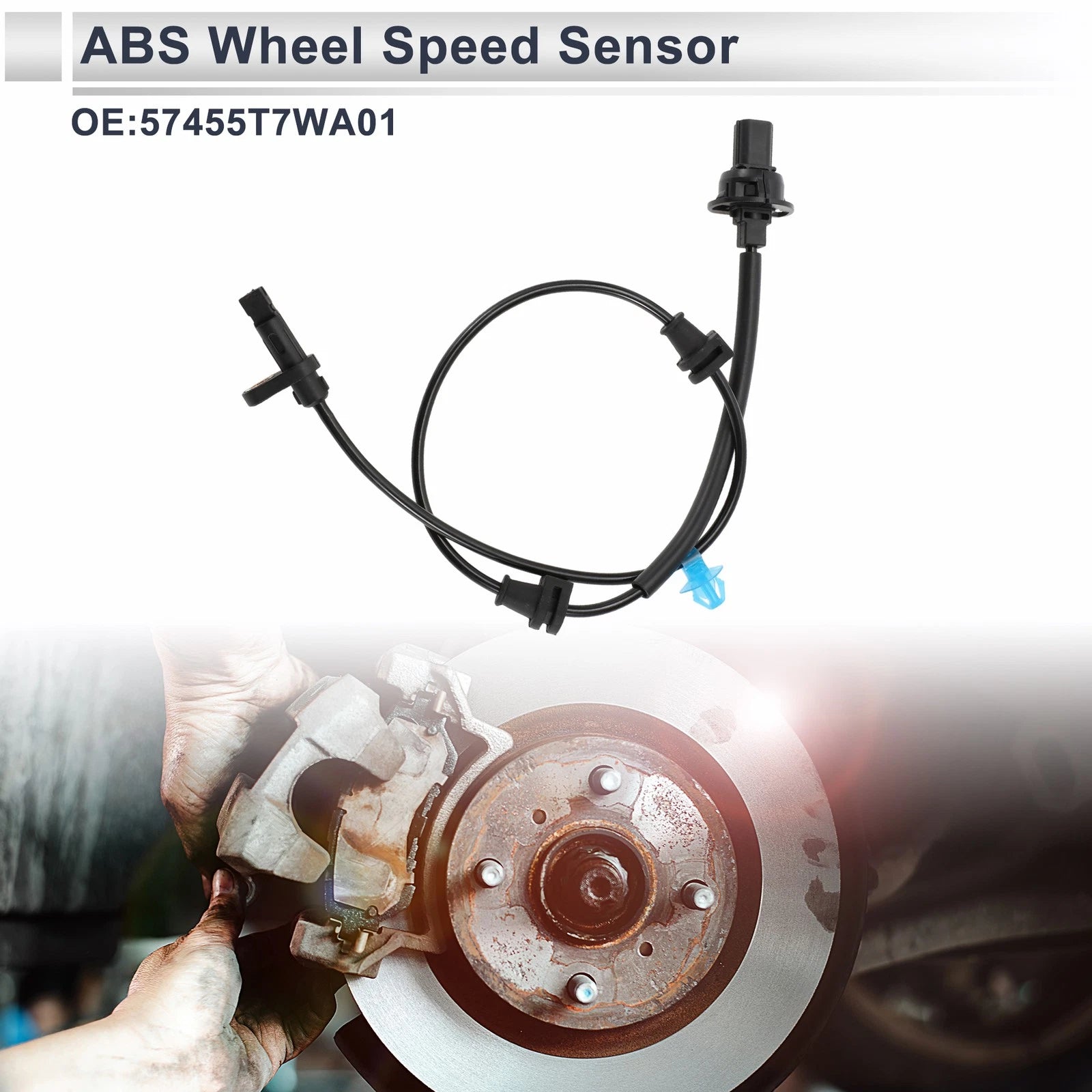 ABS Wheel Speed Sensor Replacement Front Left for Honda HR-V (2016–2022)