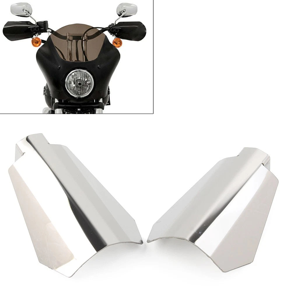 Hand Guards for Harley Touring Electra Glide FLHT, FLHR (2000–2023) Chrome