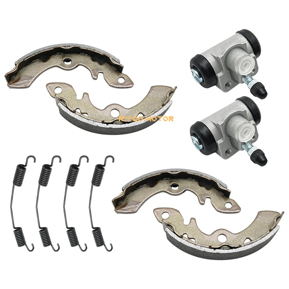 Front Brake Wheel Cylinders w/Shoes for Suzuki LT230 LT250 (1985–1998)