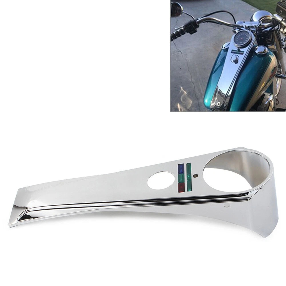 Dash Panel with Rubber Trim for Harley FXSTC FXDG FXDWG