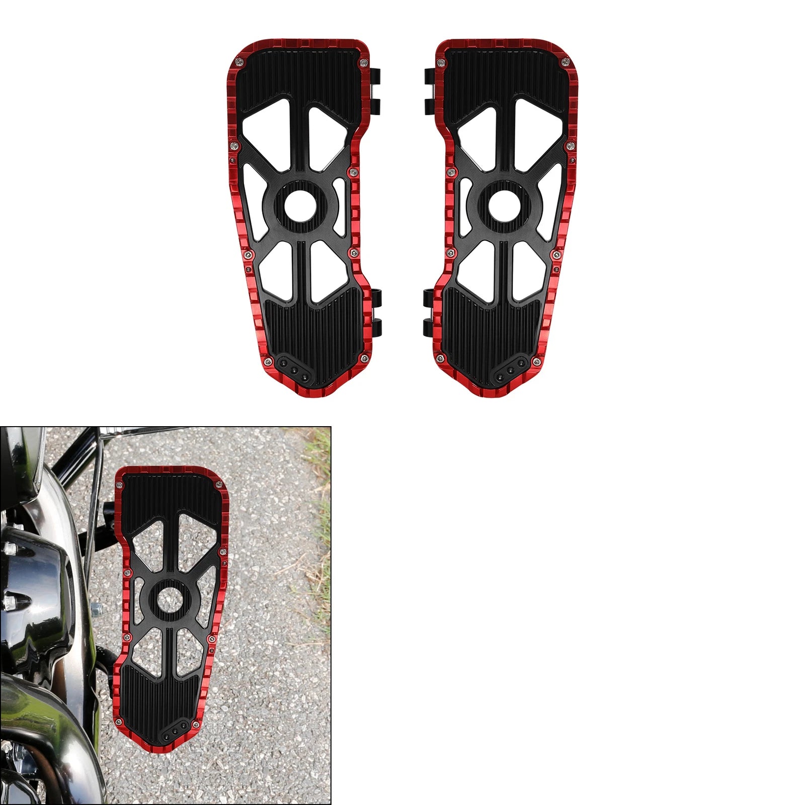 Driver Floorboards for Harley Touring Electra Road Glide (2009–Present)