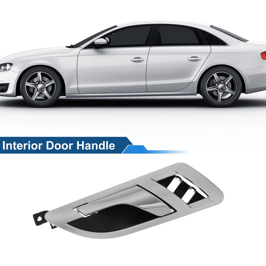 Front Driver Side Interior Door Handle for VW Skoda (2001–2008) Chrome