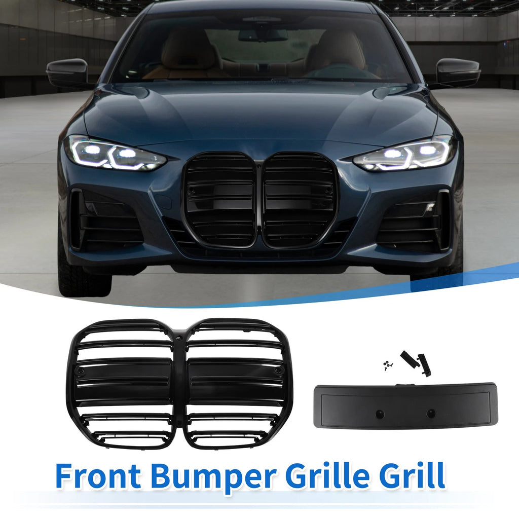 Front Upper Bumper Grille Grill Replacement for BMW 4 Series G22 (2021–2023)